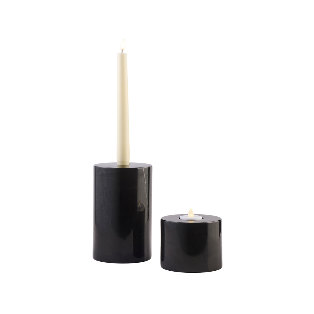 Duo Marble Candelabrum
